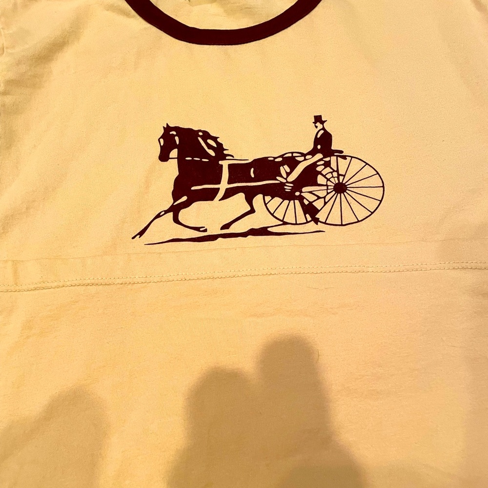 Celin sulky logo t shirt large